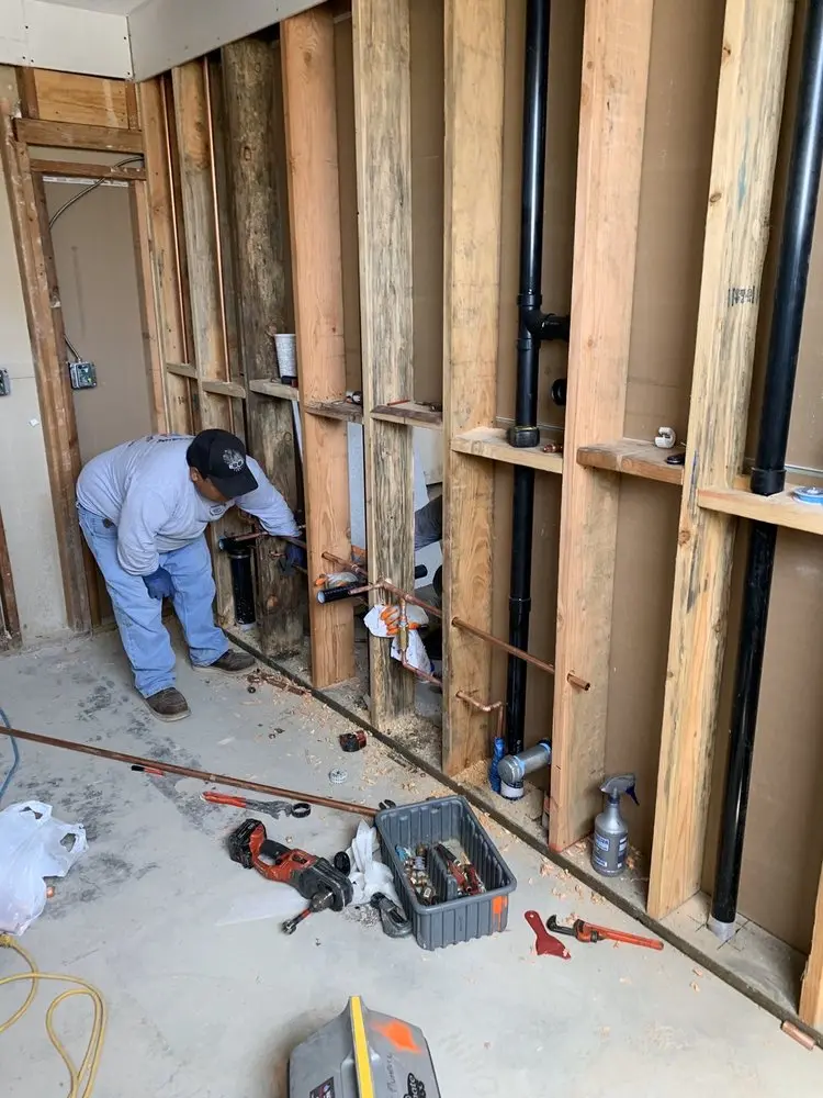 Commercial rough-in plumbing for Commercial Plumbing in Lewisburg